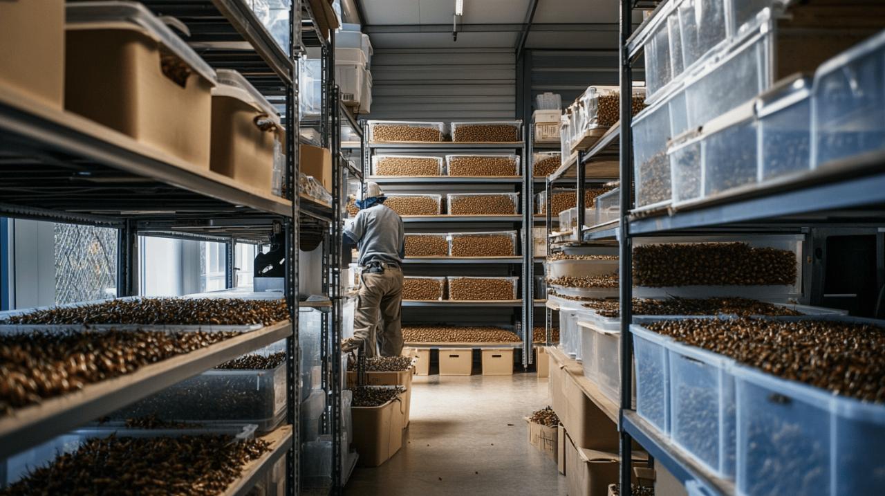 L’élevage d’insectes en France : une industrie qui cartonne face à l’élevage bovin traditionnel
