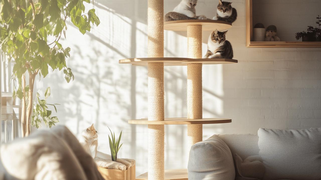 Arbre à chat perché : quels matériaux choisir pour le confort de votre félin ?